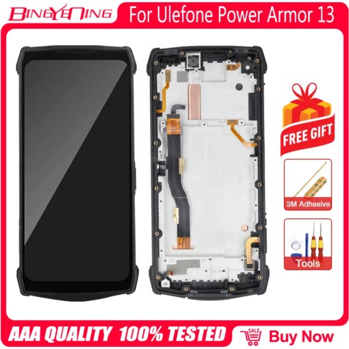 New Original 6.81 Inch Touch Screen LCD Display Assembly Replacement For Ulefone Power Armor 13 Android 11 Smart Phone