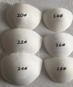 White,Black,Skin Color Semi-circular Chest Bra Pad,Bra DIY Accessory Insert Pad