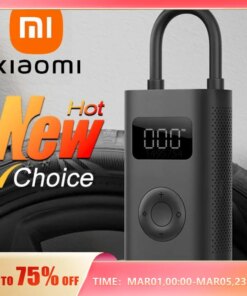 NEW Xiaomi Mijia Air Pump 1S Portable Electric Air Compressor Inflator 150PSI for Bike Car Tire Football Basketball Smart Home 2