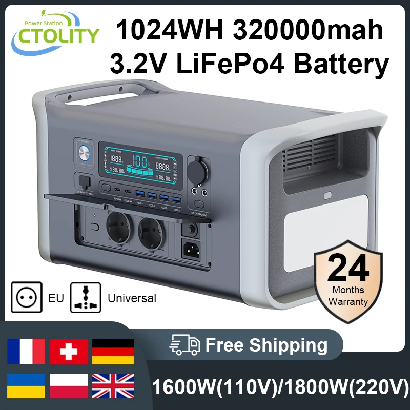 1800W 1024WH