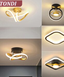 New Modern LED Ceiling Light Simple Balcony Crossing Light Home Corridor Porch Channel Ceiling Light Nordic Wind Cloakroom Light
