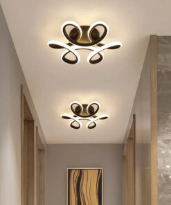 Modern Aisle LED Ceiling Lamp For Corridor stairs Entrance Attic Square indoor Lighting Minimalist Style Lights Kitchen Fixtures