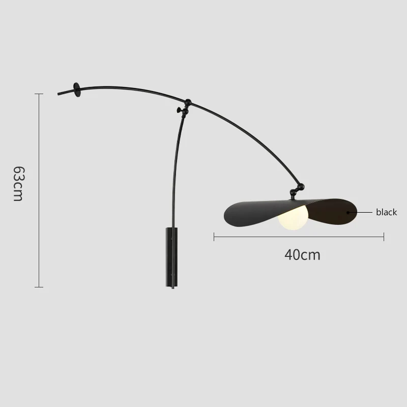 Black lampshade