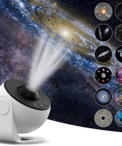 Star Projector Galaxy Light Starry Sky Projector 360° Rotate Planetarium Night Light Lamp For Kids Bedroom Valentines Day Gift