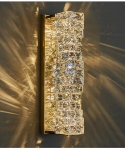 Modern Luxury Crystal Wall Lamp Sconce For Living Room Bedroom Fixtures Tv Background Led Indoor Lighting Home