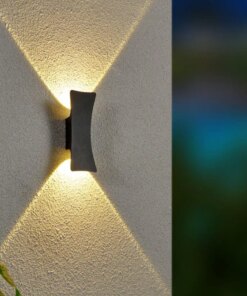 AC85-265V 6W LED Wall Lamp Indoor and Outdoor 4 Types Modern Minimalist Style IP65 Waterproof Lamp with 3 Years Warranties