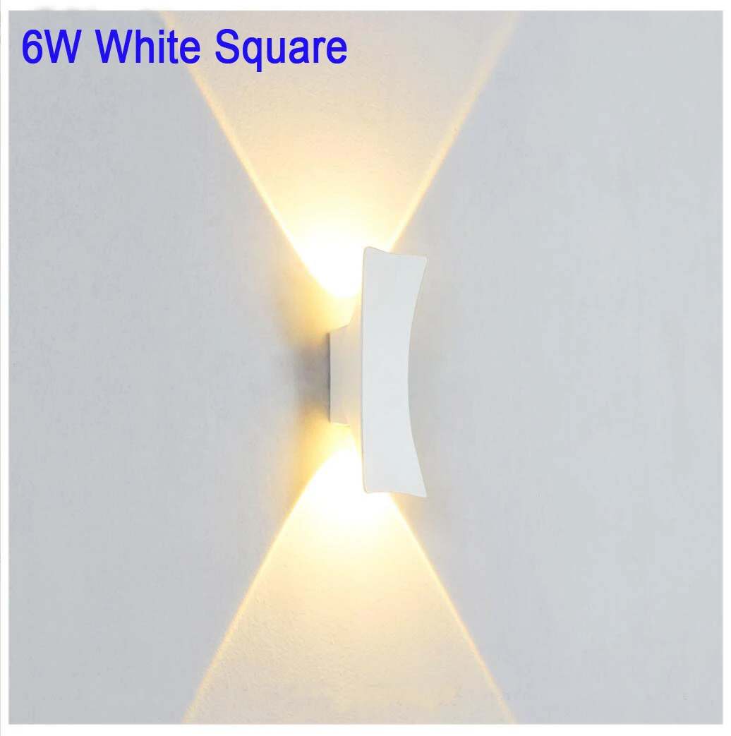6W White Square