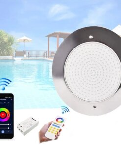 RGB Underwater Lights 12V IP68 LED Swimming Pool Light 12W 18W 25W 35W Mobile APP control Pool Party Decoration Fountain LampLED