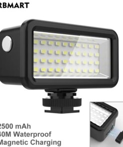 Waterproof Led Video Diving Light Underwater Lamp Photography Lighting for GoPro 11/10 Sjcam Yi DJI Osmo Cellphone Action Camera
