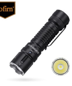 Sofirn SC33 LED Flashlight 5200lm Powerful 21700 Type C Rechargeable Torch E-switch Outdoor Light XHP70.3 HI 4700-5300K
