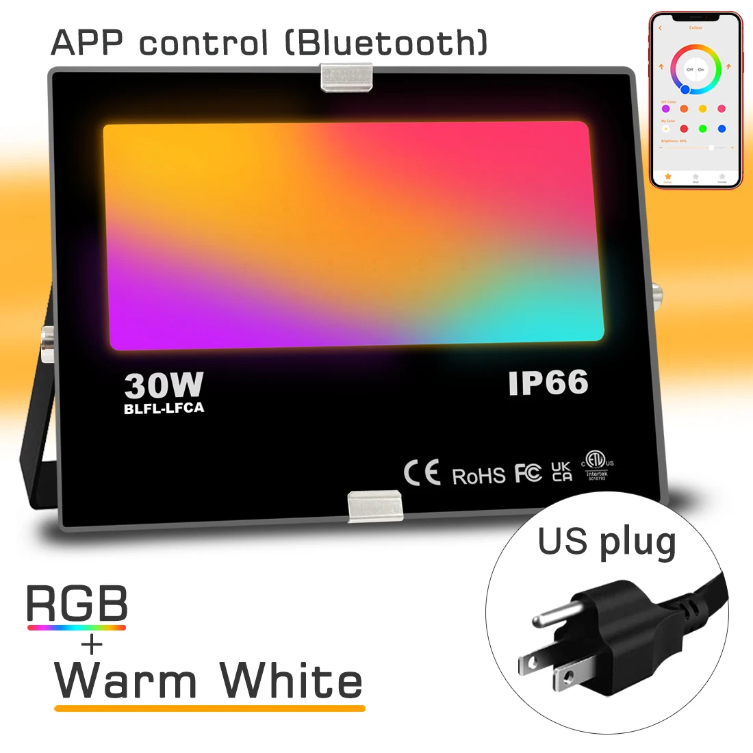 US Plug RGB WW