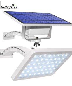 800lm Solar Lamp 48 leds Solar Light For Outdoor Garden Wall Yard LED Security Lighting With Adustable Lighting Angle