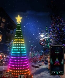 DIY Smart Christmas Tree Lights APP Remote Control String Lights for Bedroom Window Christmas Navidad Wedding Party Decoration