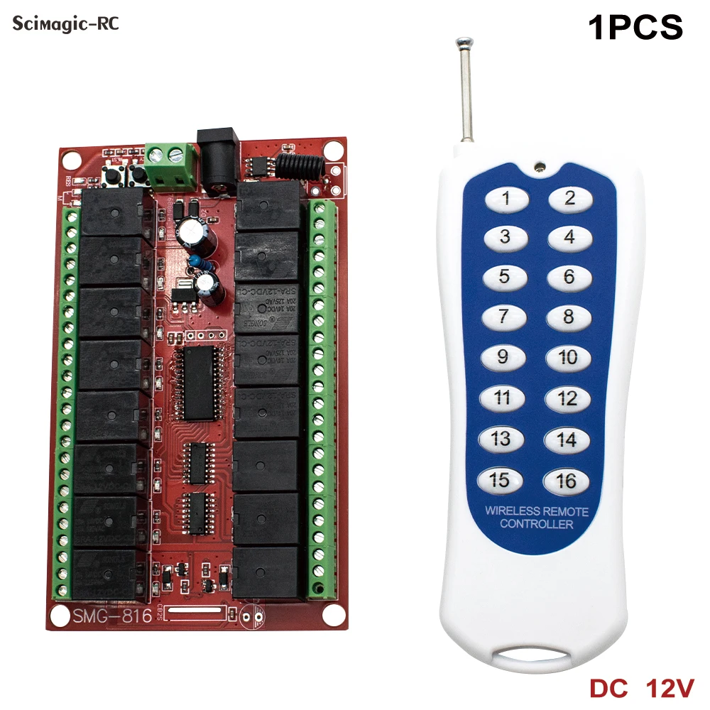 1RC and 12V receiver