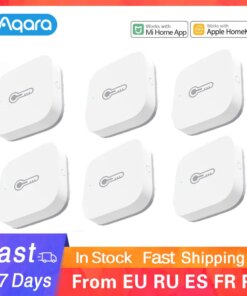 Aqara Zigbee Temperature Sensor Smart Air Pressure Humidity Sensor Thermometer Remote Control Smart Home For Mi Home APP