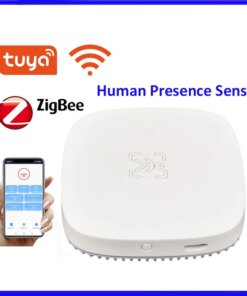 Tuya WiFI / Zigbee Human Body Microwave Motion Sensor Smart Human Presence Detector Alam Push Radar for smart home security