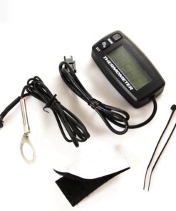 Digital LCD Engine Temperature Gauge Over-Temperature Alert with Sensor RL-TS002 for Motorcycle Dirtbike ATV