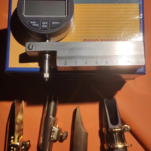 Measuring tools for Saxophone Mouthpiece/ Digital Tip Opening Gauge/Saxophone repair tools/ Saxophone tools