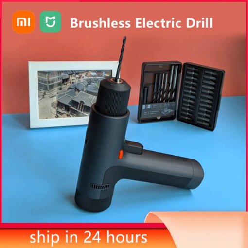 Xiaomi Mijia Brushless Electric Drill Screwdriver Type-C Rechargeable Smart Home Power Tool