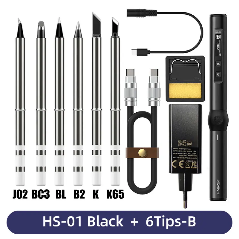 Black and 6Tips-B
