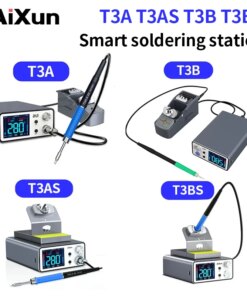 AIXUN T3A T3B Intelligent Soldering Station Welding T115/T210/T245 /T12 Rework Station T3AS T3BS for PCB BGA Soldering Tools