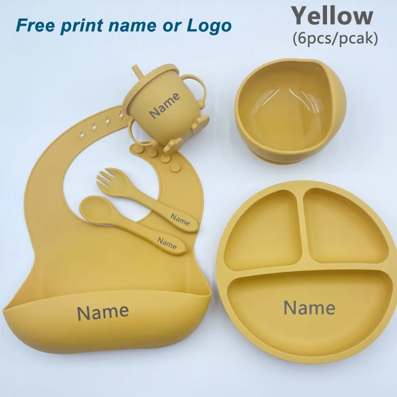 Yellow 6 Pcs