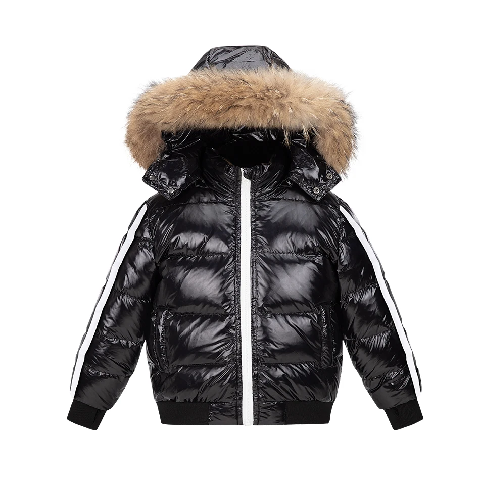 Black with fur