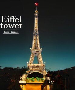 LED Light For 10307 Eiffel Tower Building Blocks Lighting Toys Only Lamp+Battery Box(Not ​Include the Model)