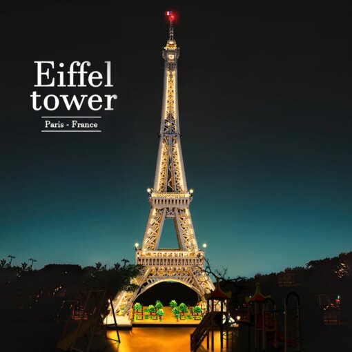 LED Light For 10307 Eiffel Tower Building Blocks Lighting Toys Only Lamp+Battery Box(Not ​Include the Model)