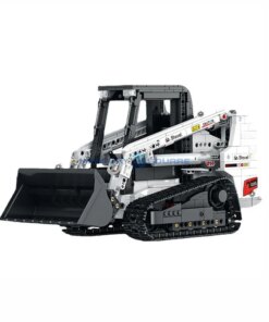 Bobcat Skid Steer Loader MOC 22004 Construction Vehicle Series Model Building Blocks Bricks Kids Toy Boys Christmas Gift