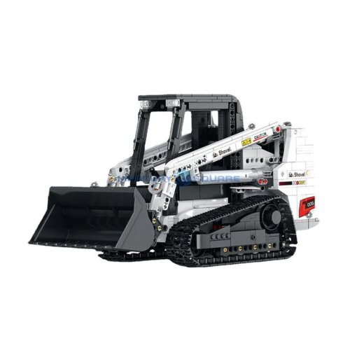 Bobcat Skid Steer Loader MOC 22004 Construction Vehicle Series Model Building Blocks Bricks Kids Toy Boys Christmas Gift