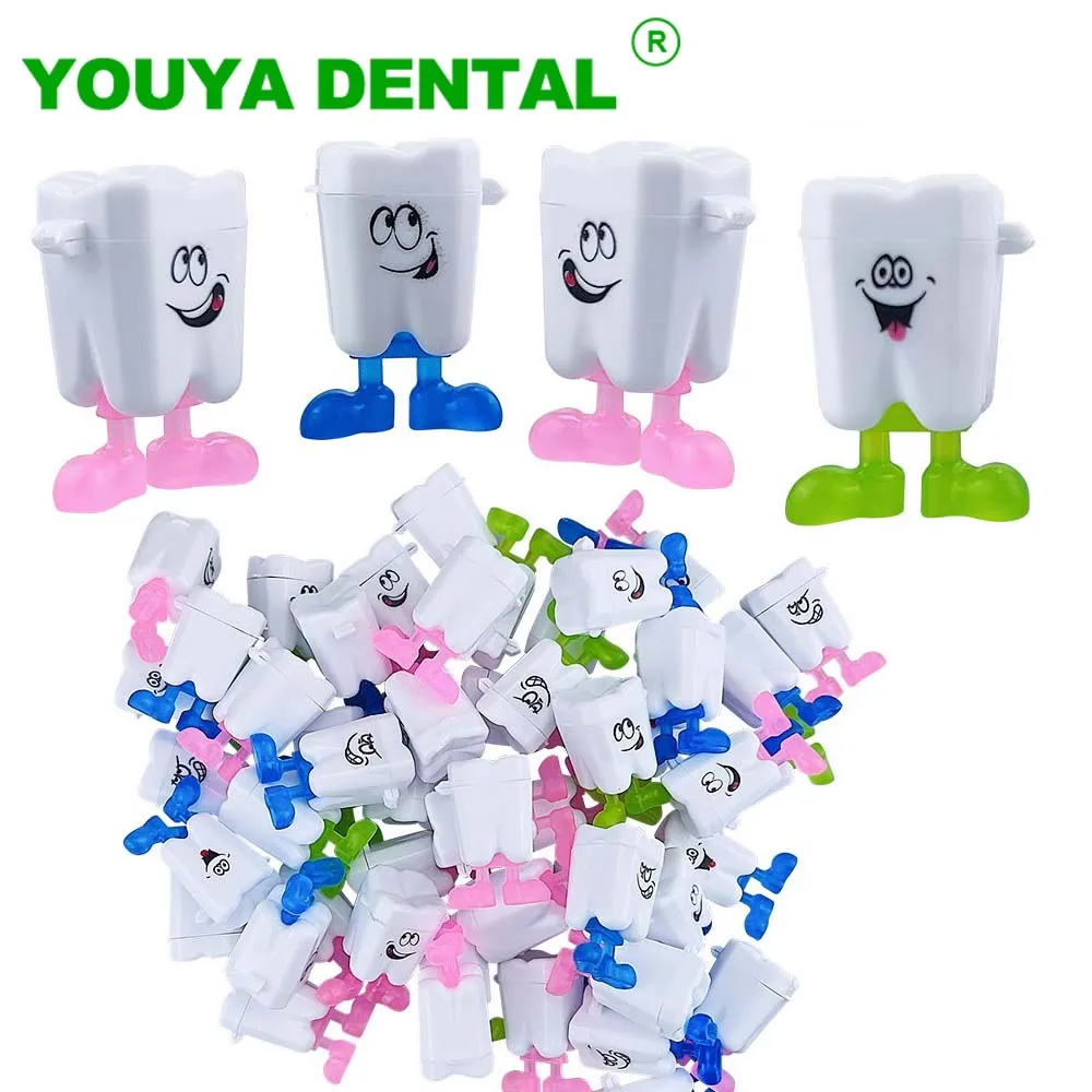 100pcs Baby Tooth Box Organizer Milk Teeth Storage Box Children Souvenir Save Collect Case Teeth Keepsake First Tooth Mini Gift