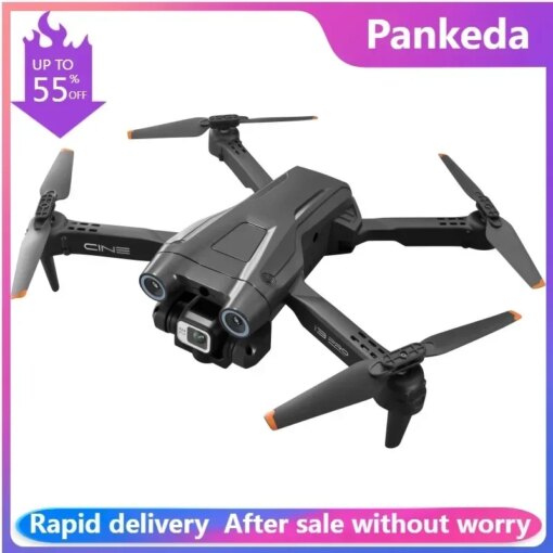 NEW RC New i3 Pro Drone 4K HD Dual ESC Camera Optical Flow Positioning Obstacle Avoidance Foldable Quadcopter RC Dron Toys Gifts