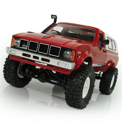 WPL RC C24 Car 1:16 2.4G 4WD Rock Crawler Electric Climbing Truck LED Light Simulated Pickup Truck Climbing Children Toys Gifts