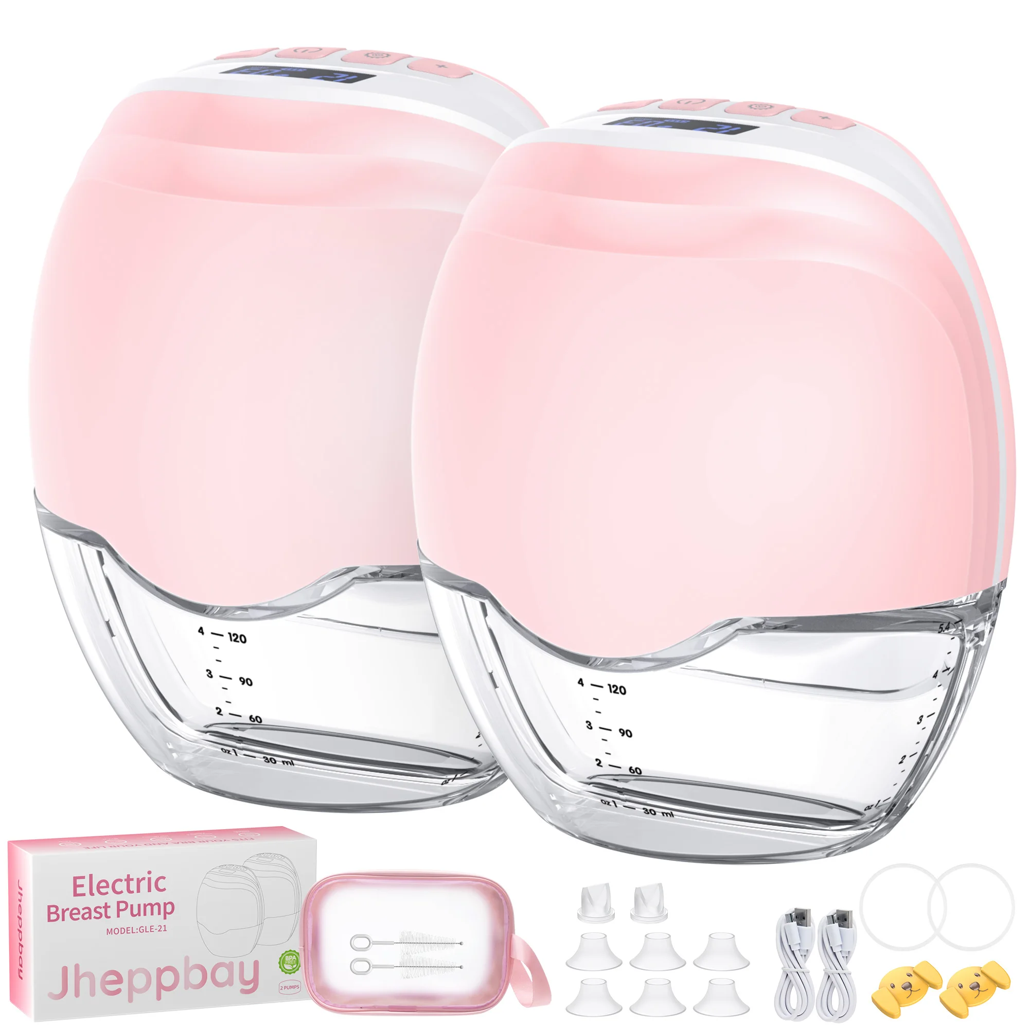 Pink 2Pcs