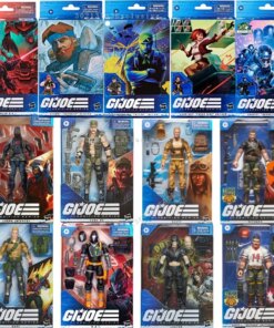 G.I. Joe Classified Series Shipwreck Torpedo Rock N Roll David L Bazooka Action Figure Model Toy Collection Hobby Gift