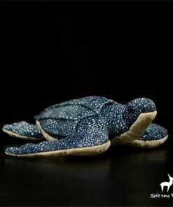 Leatherback Sea Turtle High Fidelity Anime Cute Plushie Sea Turtle Plush Toys Lifelike Animals Simulation Stuffed Doll Kawai Toy