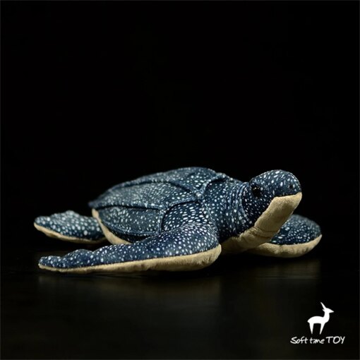 Leatherback Sea Turtle High Fidelity Anime Cute Plushie Sea Turtle Plush Toys Lifelike Animals Simulation Stuffed Doll Kawai Toy
