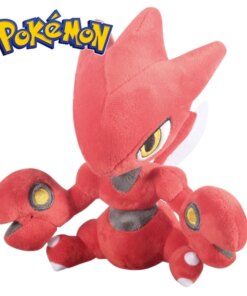 18cm Pokemon Game Characters Scizor High Quality Plush Toy Soft Stuffed Animals Doll Birthday Present For kids Christmas Gifts