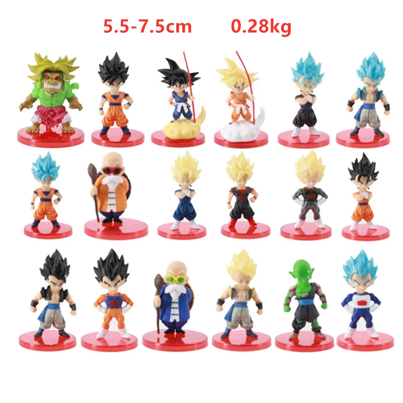 18 Pcs 5-7cm style 2