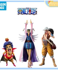 Genuine Bandai ONE PIECE DX The Grandline Men Bentham Usopp Ivankov Anime Action Figures Model Toys Gift for Toys Hobbies Kids