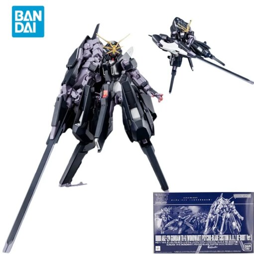 Spot Goods Bandai Original Anime GUNDAM Model HG ARZ-124 GUNDAM TR-6 WONDWART PSYCHO-BLADE CUSTOM Action Figure PB Toys for Kids