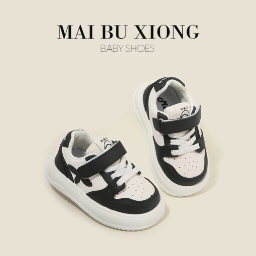 Children board shoes baby step shoes color matching sports shoes boys casual shoes spring and autumn baby shoes girls