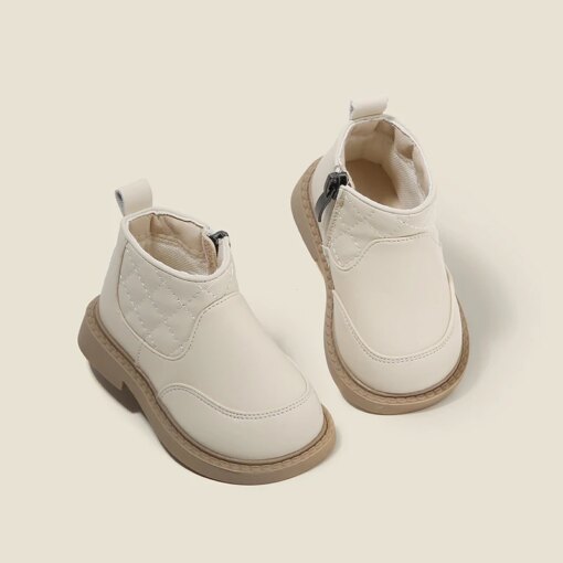 Baby Boots Baby Step Shoes Fall New Martin Boots Boys and girls shoes children single shoes