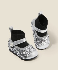 Baby Shoes Spring and autumn new baby step shoes girls children's shoes sequins princess shoes children's single shoes