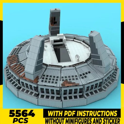 Star Movie Model Moc Building Bricks Space Death Laboratory Technology Modular Blocks Gifts Christmas Toys DIY Sets Assembly