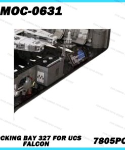 MOC-0631 Space Movie Series Building Blocks DIY Model Assemble Bricks Puzzle Toys Education Children Christmas For Gift 7805PCS